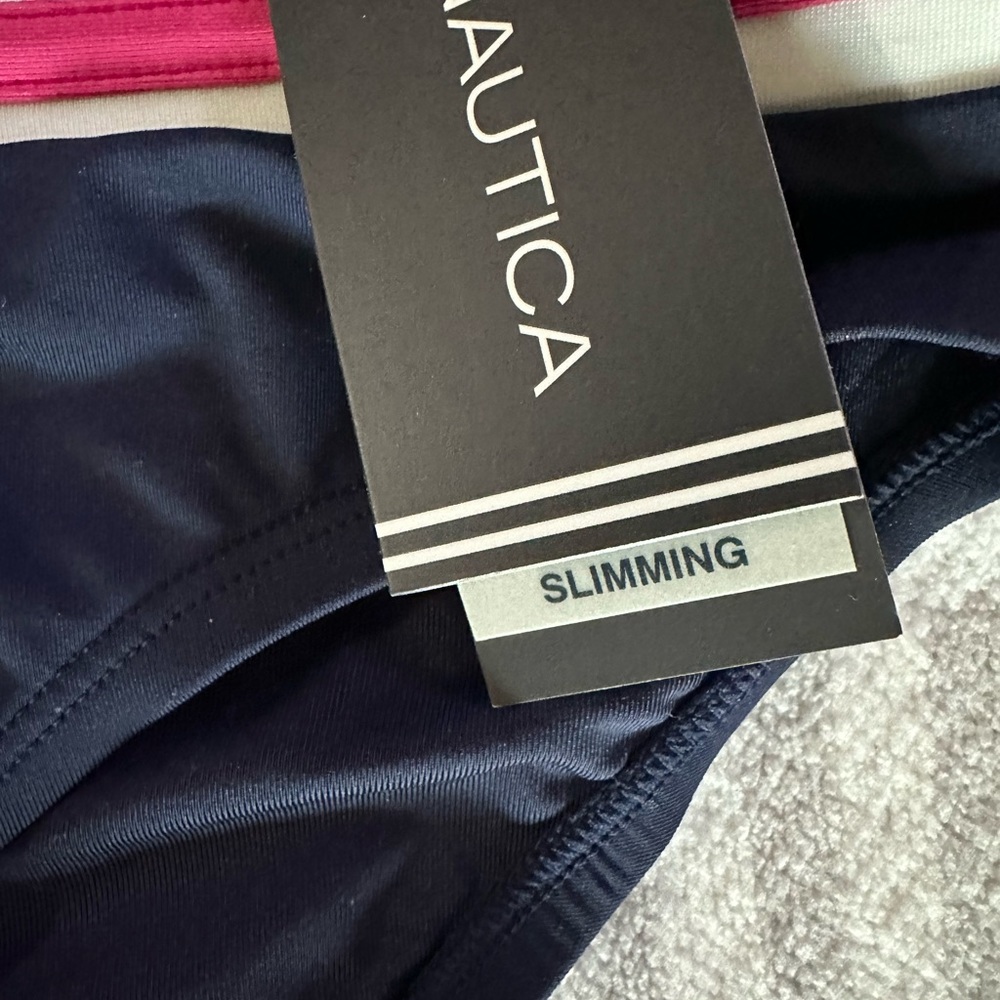 3 piece NWT swimsuit & coverup Nautica swim - Picture 8 of 11